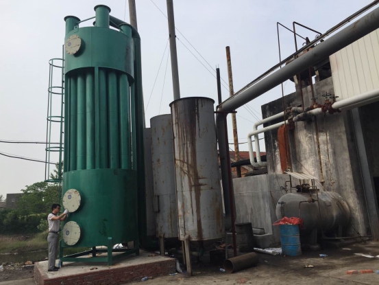 高压电捕油器在湖北荆州进行调试现场图片