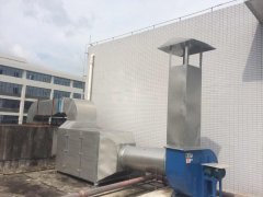 东莞嘉泰工艺制品厂喷漆废气治理工程