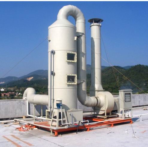 居峰环保专业废气处理设备 洗涤塔喷淋塔废气净化设备环保设备定制生产