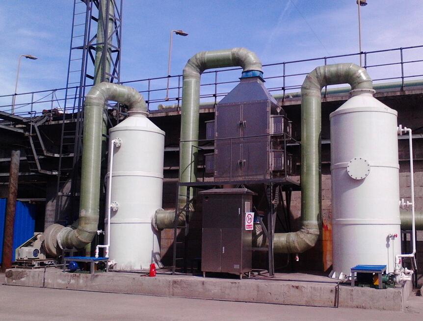 居峰环保专业废气洗涤塔废气处理塔废气处理设备环保设备定制生产